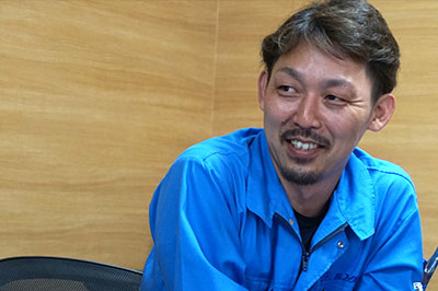 金子彰宏さん 溶接課